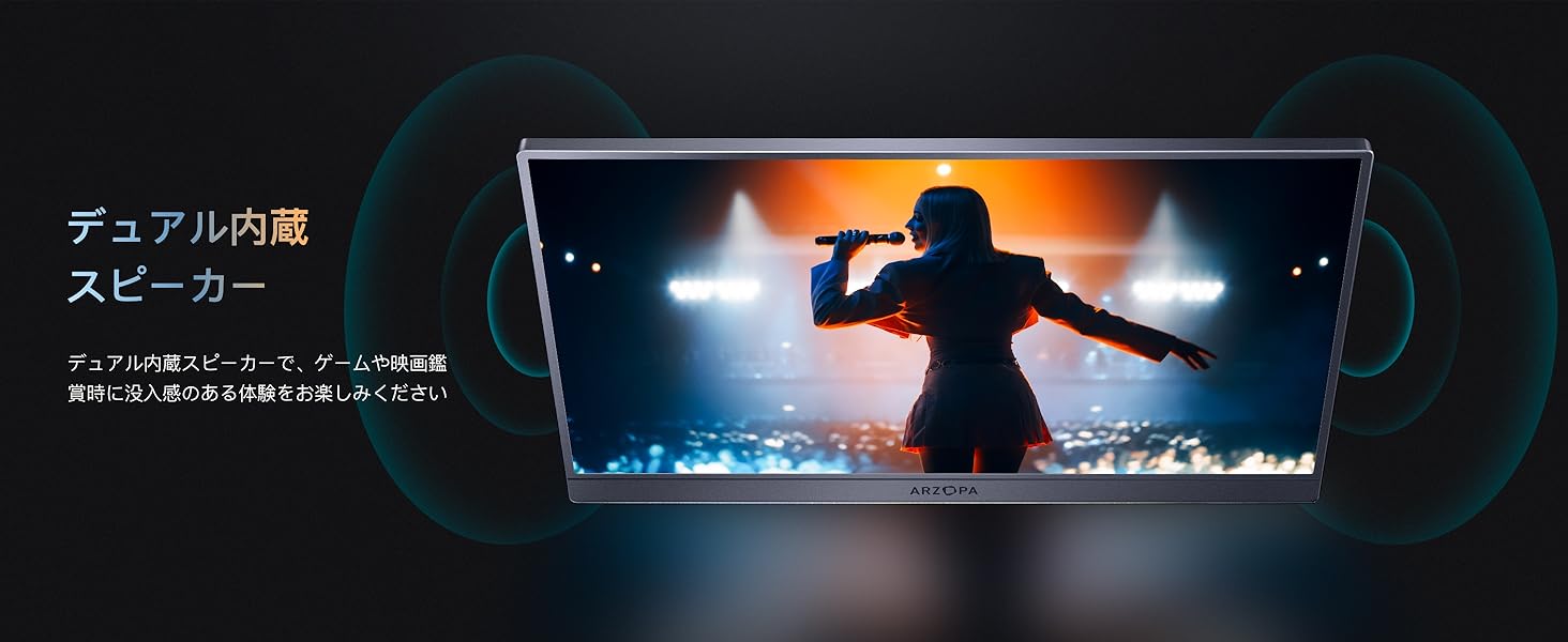 ARZOPA Z1FC グレー｜16.1インチ 144Hz FHD ポータブルゲーミング
